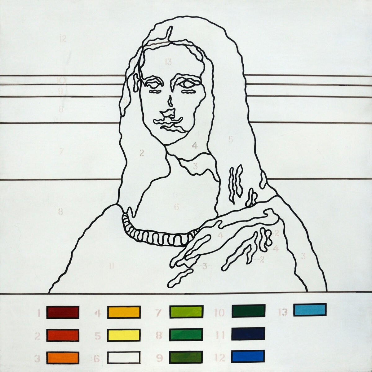 <span class="numbwork">1949</span > <span class="bullwork">•</span > Gioconda para pintar
