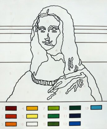 <span class="numbwork">1949</span > <span class="bullwork">•</span > Gioconda para pintar