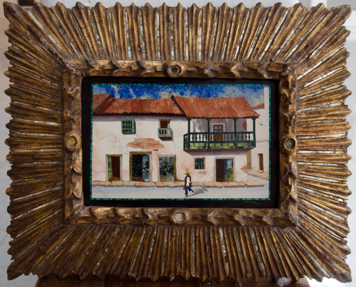<span class="numbwork">2418</span > <span class="bullwork">•</span > La casa del florero con criollo - Image 2