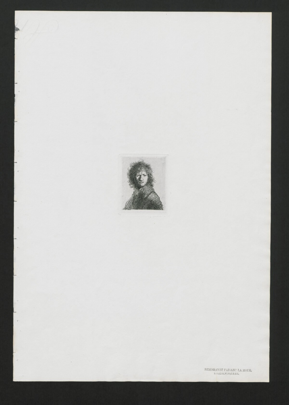 <span class="numbwork">0010</span > <span class="bullwork">•</span > Rembrandt haciendo una mueca - Image 2
