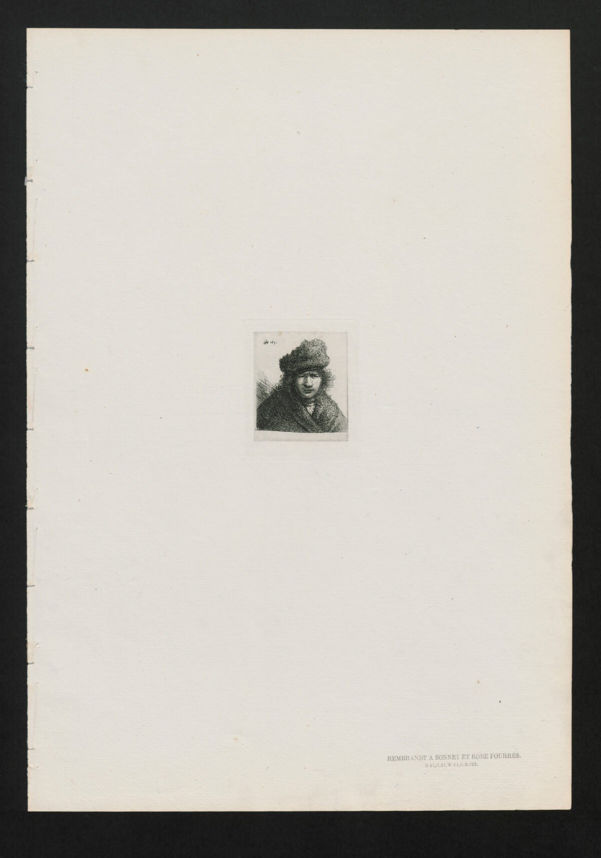 <span class="numbwork">0014</span > <span class="bullwork">•</span > Rembrandt con sombrero y ropas forradas - Image 2