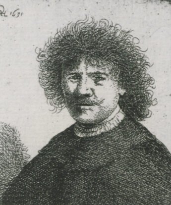 <span class="numbwork">0015</span > <span class="bullwork">•</span > Rembrandt con capa y cuello colgante