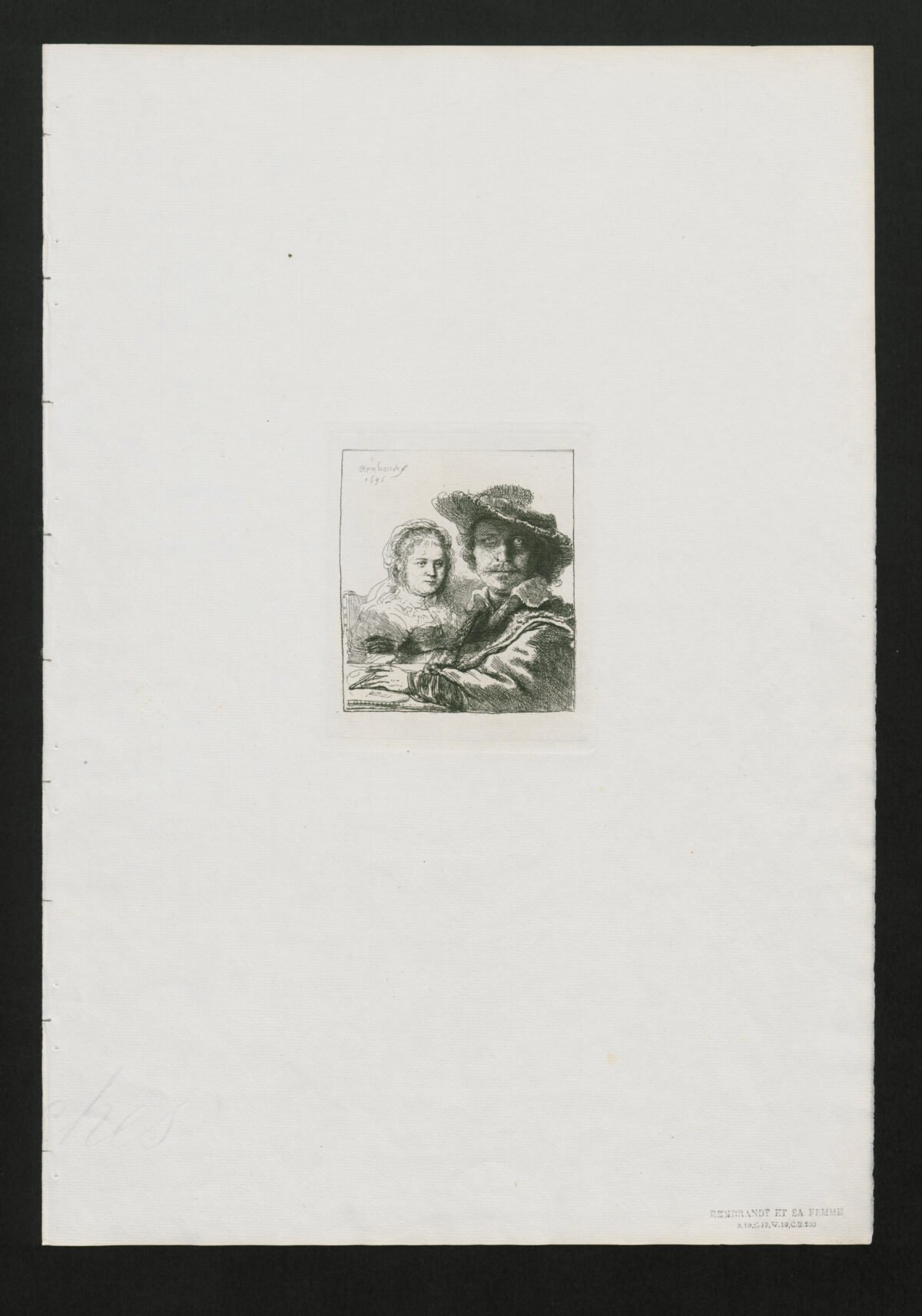 <span class="numbwork">0019</span > <span class="bullwork">•</span > Rembrandt y su esposa (Saskia van Uylenburgh) - Image 2