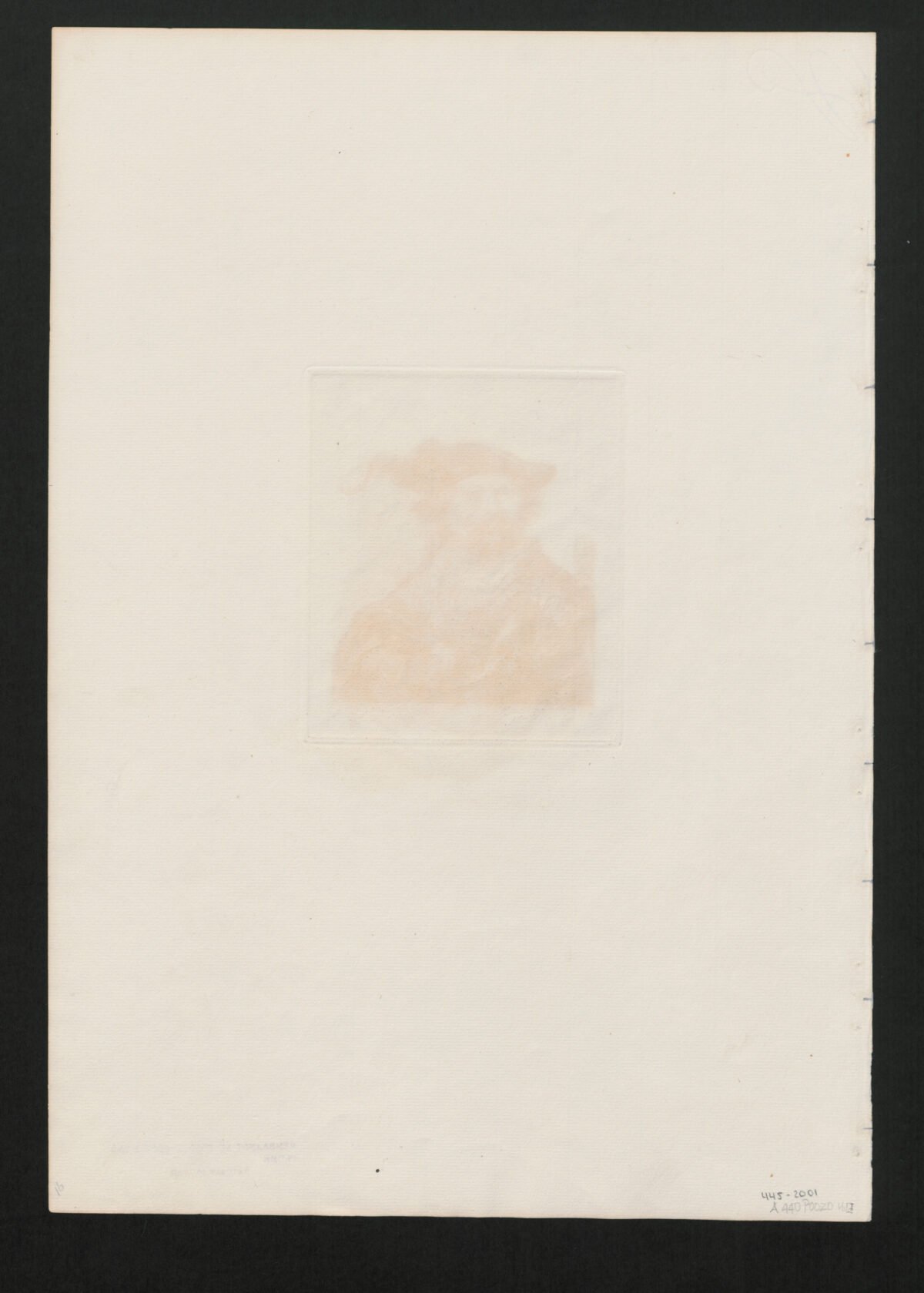 <span class="numbwork">0020</span > <span class="bullwork">•</span > Rembrandt con sombrero adornado con una pluma - Image 3