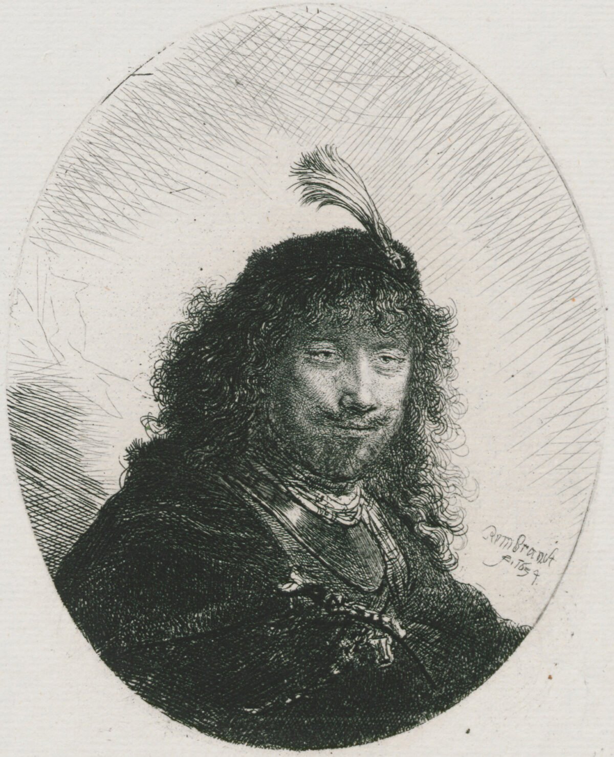 <span class="numbwork">0023</span > <span class="bullwork">•</span > Rembrandt con gorro de copete