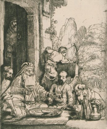 <span class="numbwork">0029</span > <span class="bullwork">•</span > Abraham recibiendo a los ángeles