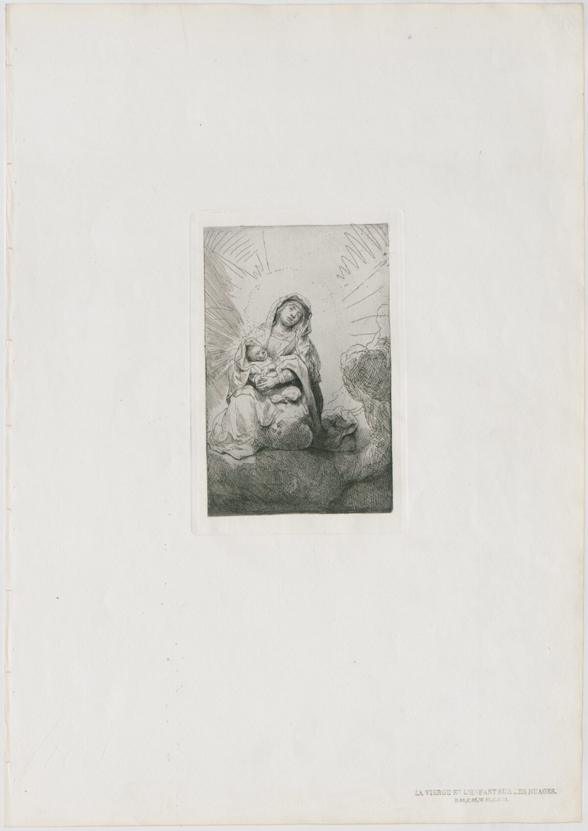 <span class="numbwork">0057</span > <span class="bullwork">•</span > La Virgen y el niño sobre las nubes - Image 2