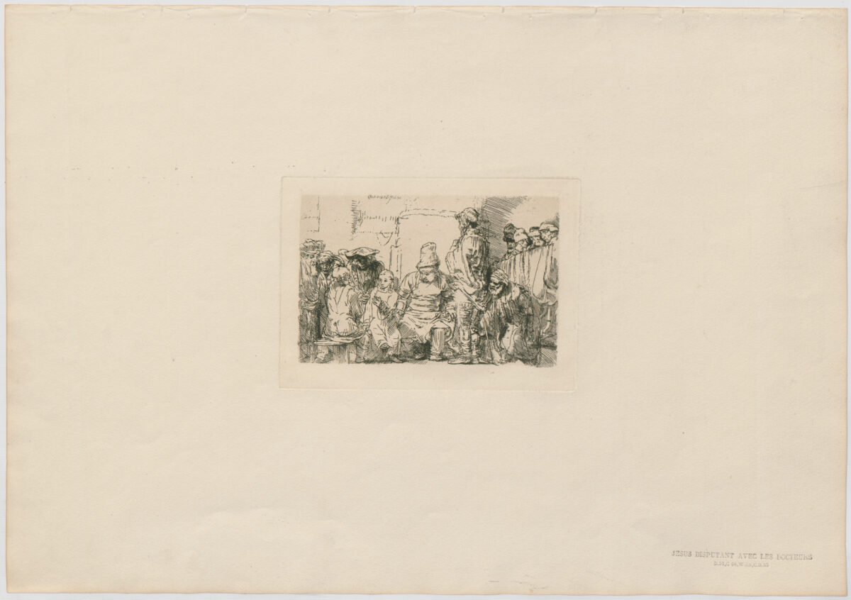 <span class="numbwork">0060</span > <span class="bullwork">•</span > Jesús en disputa con los doctores - Image 2
