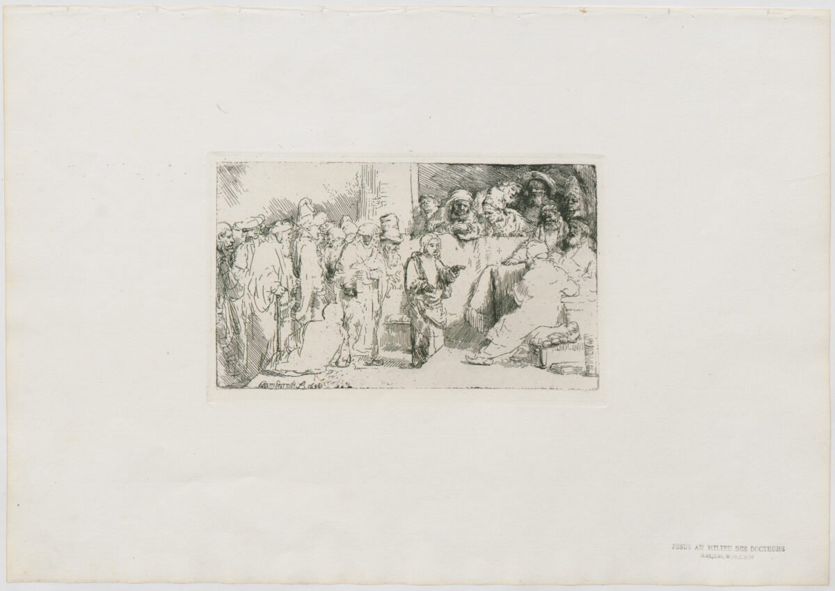 <span class="numbwork">0061</span > <span class="bullwork">•</span > Jesús en medio de los doctores - Image 2