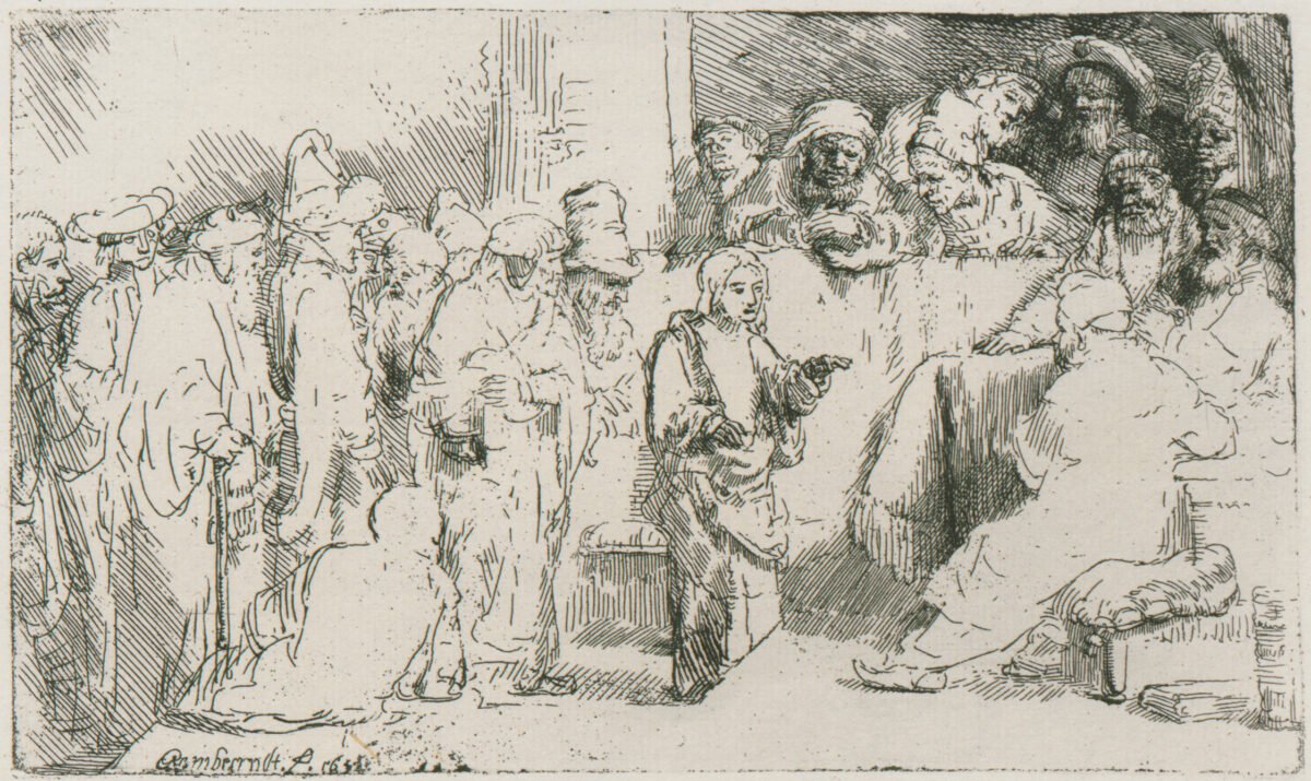 <span class="numbwork">0061</span > <span class="bullwork">•</span > Jesús en medio de los doctores