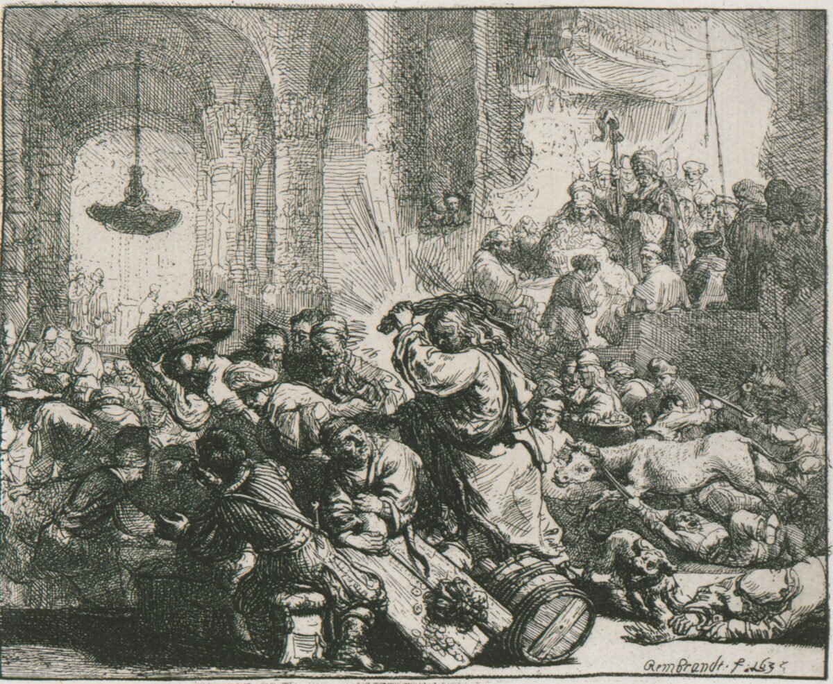 <span class="numbwork">0065</span > <span class="bullwork">•</span > Jesús expulsando a los vendedores del templo