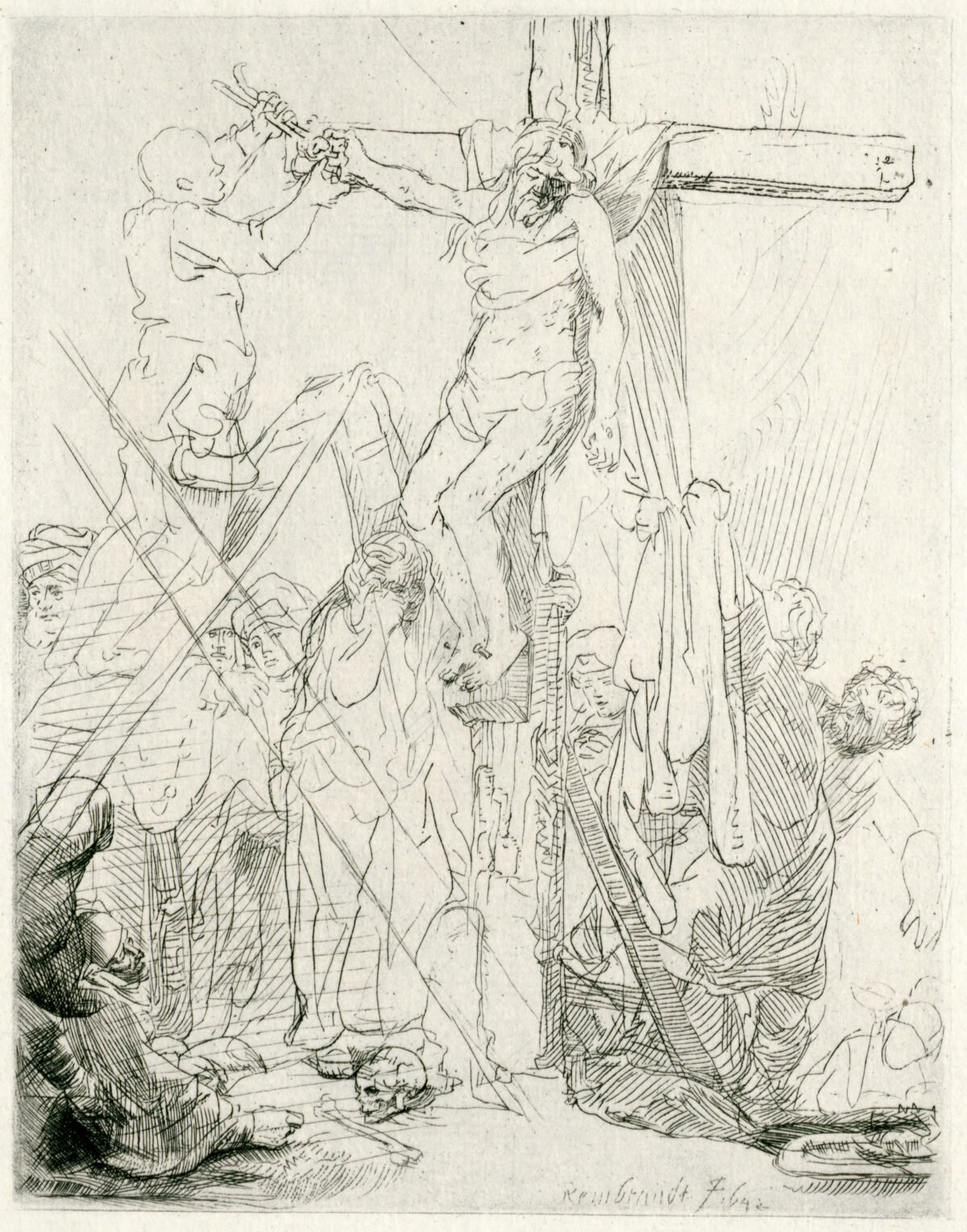 <span class="numbwork">0072</span > <span class="bullwork">•</span > Descendimiento de la cruz (boceto)