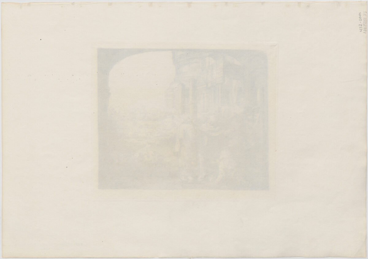 <span class="numbwork">0082</span > <span class="bullwork">•</span > San Pedro y San Juan en la puerta del templo sanando al paralítico - Image 3