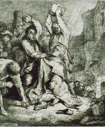 <span class="numbwork">0085</span > <span class="bullwork">•</span > La lapidación de San Esteban