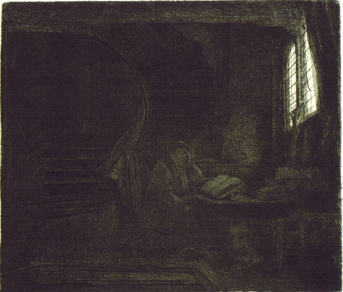 <span class="numbwork">0092</span > <span class="bullwork">•</span > San Jerónimo en una habitación oscura