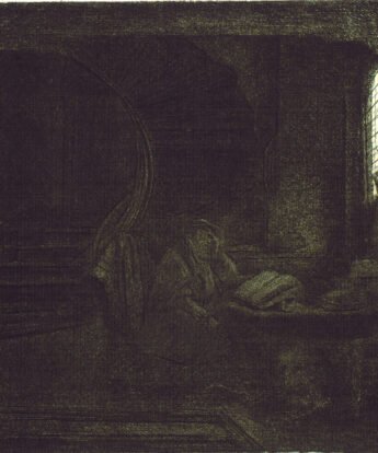 <span class="numbwork">0092</span > <span class="bullwork">•</span > San Jerónimo en una habitación oscura