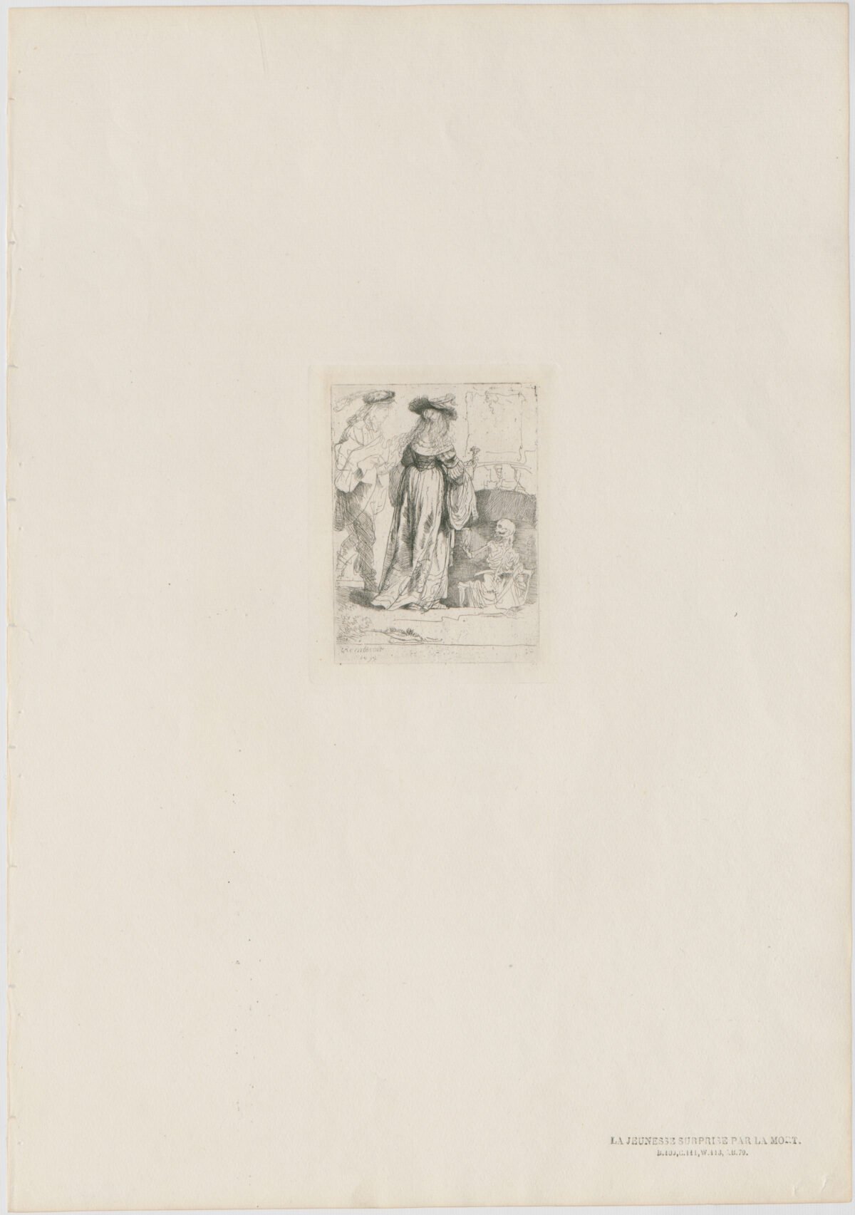 <span class="numbwork">0094</span > <span class="bullwork">•</span > La muerte apareciendo desde la tumba a una pareja - Image 2