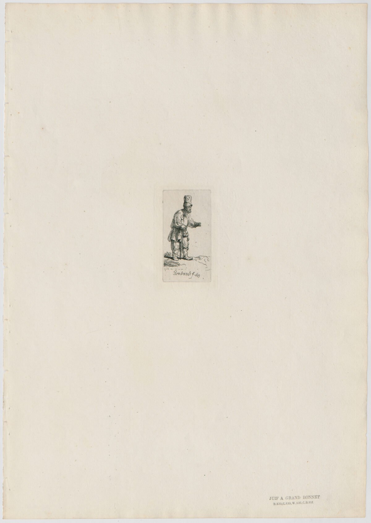 <span class="numbwork">0116</span > <span class="bullwork">•</span > Judío con un sombrero grande - Image 2