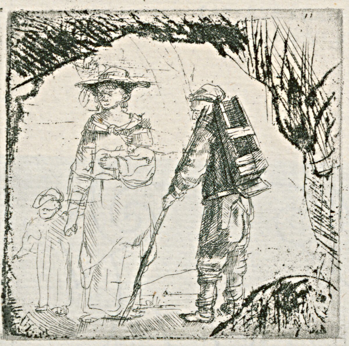 <span class="numbwork">0141</span > <span class="bullwork">•</span >  Un mendigo y una mujer