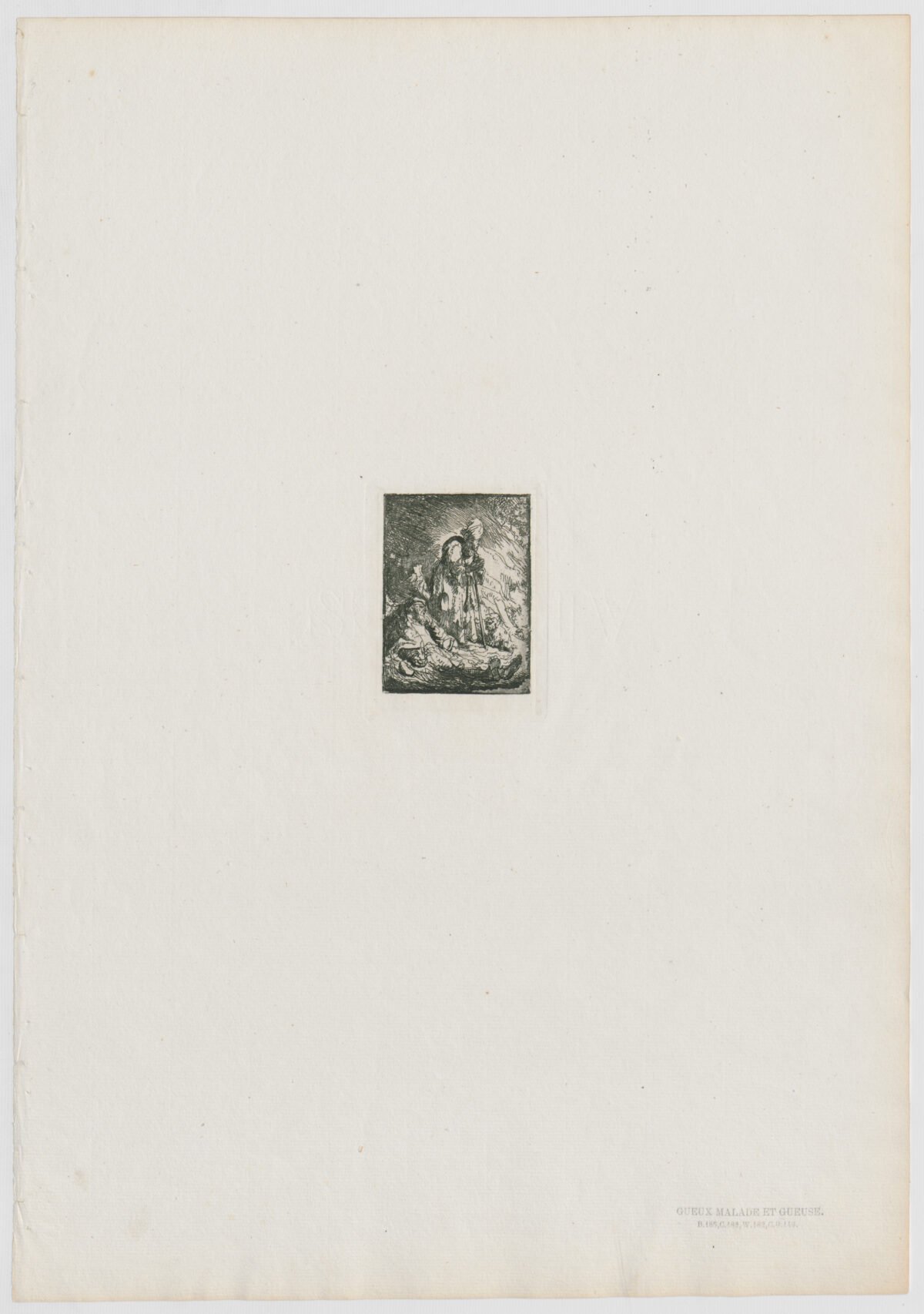 <span class="numbwork">0165</span > <span class="bullwork">•</span >  Mendigos enfermos (hombre y mujer) - Image 2