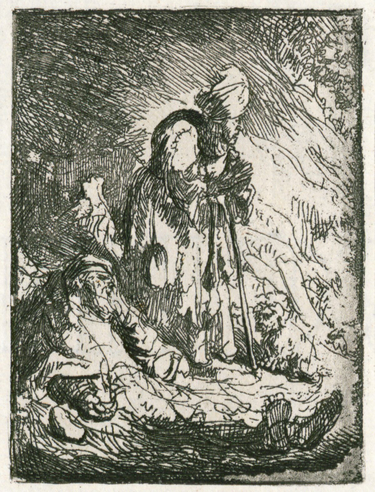 <span class="numbwork">0165</span > <span class="bullwork">•</span >  Mendigos enfermos (hombre y mujer)