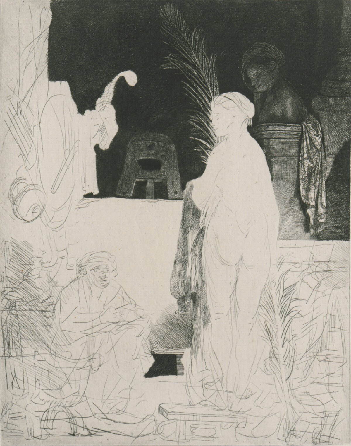 <span class="numbwork">0166</span > <span class="bullwork">•</span >  El artista dibujando a partir del modelo