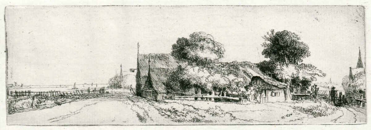 <span class="numbwork">0184</span > <span class="bullwork">•</span >  Dos granjas con fachadas puntiagudas