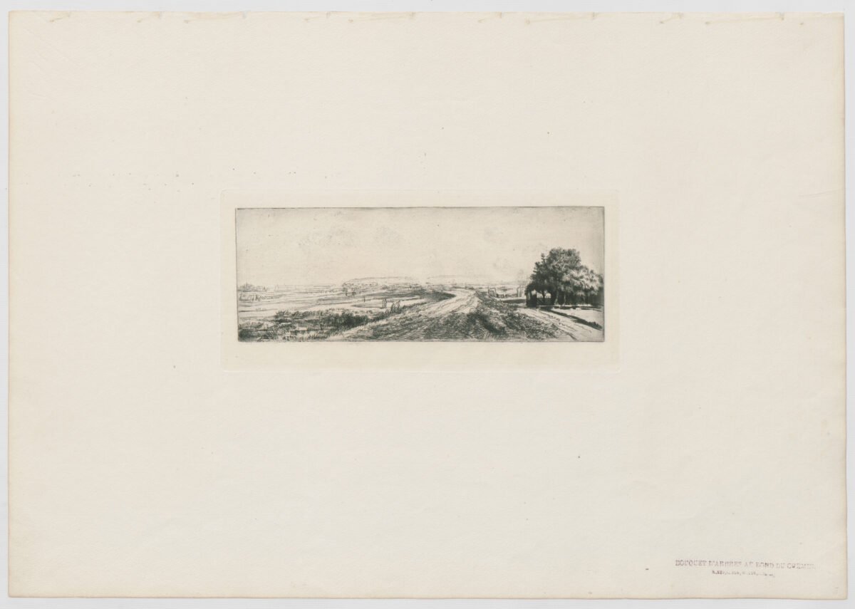 <span class="numbwork">0191</span > <span class="bullwork">•</span > Paisaje con un camino a través de un dique - Image 2