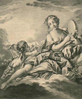 <span class="numbwork">1009</span > <span class="bullwork">•</span > Madame de Pompadur como la musa Erato