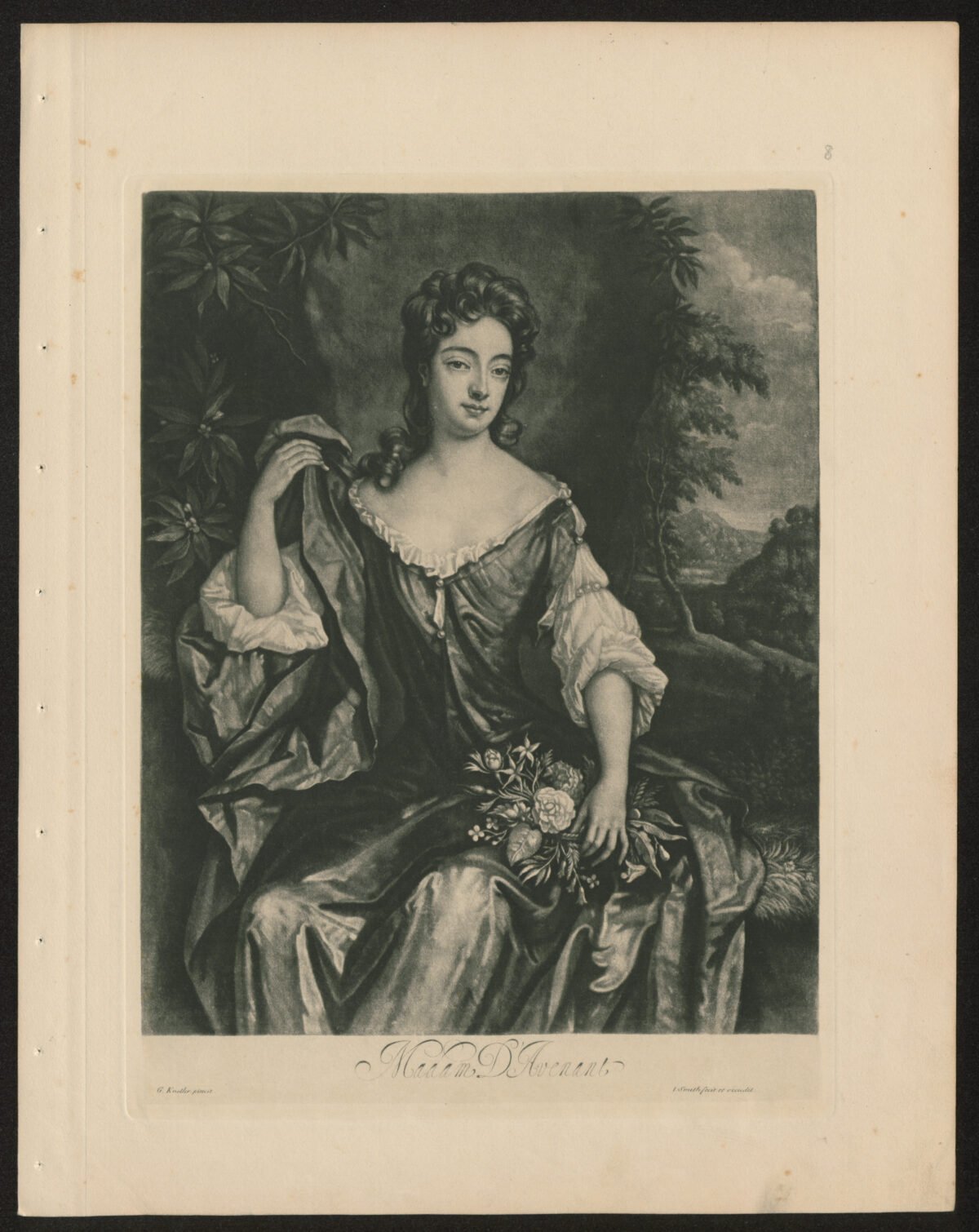<span class="numbwork">1016</span > <span class="bullwork">•</span > Retrato de Frances Davenant - Image 2