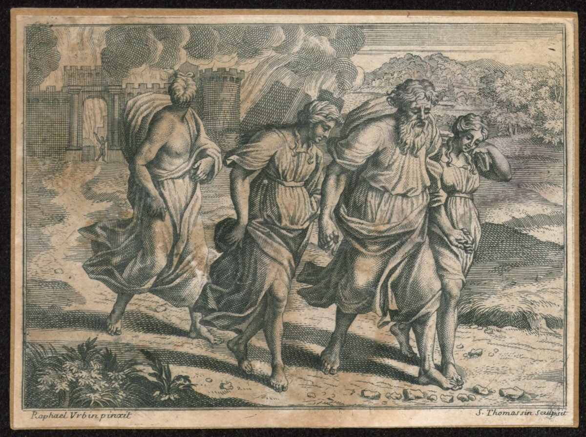<span class="numbwork">1034</span > <span class="bullwork">•</span > Lot con su esposa e hijas dejando Sodoma - Image 2