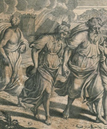 <span class="numbwork">1034</span > <span class="bullwork">•</span > Lot con su esposa e hijas dejando Sodoma