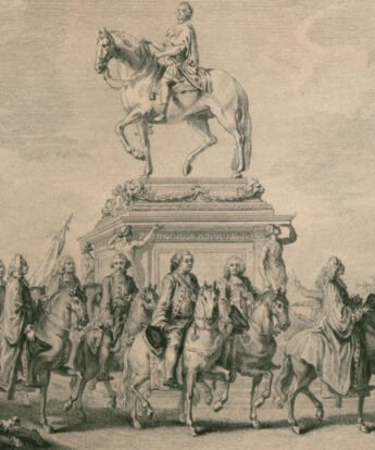 <span class="numbwork">1038</span > <span class="bullwork">•</span > Inauguración de la estatua de Luis XV