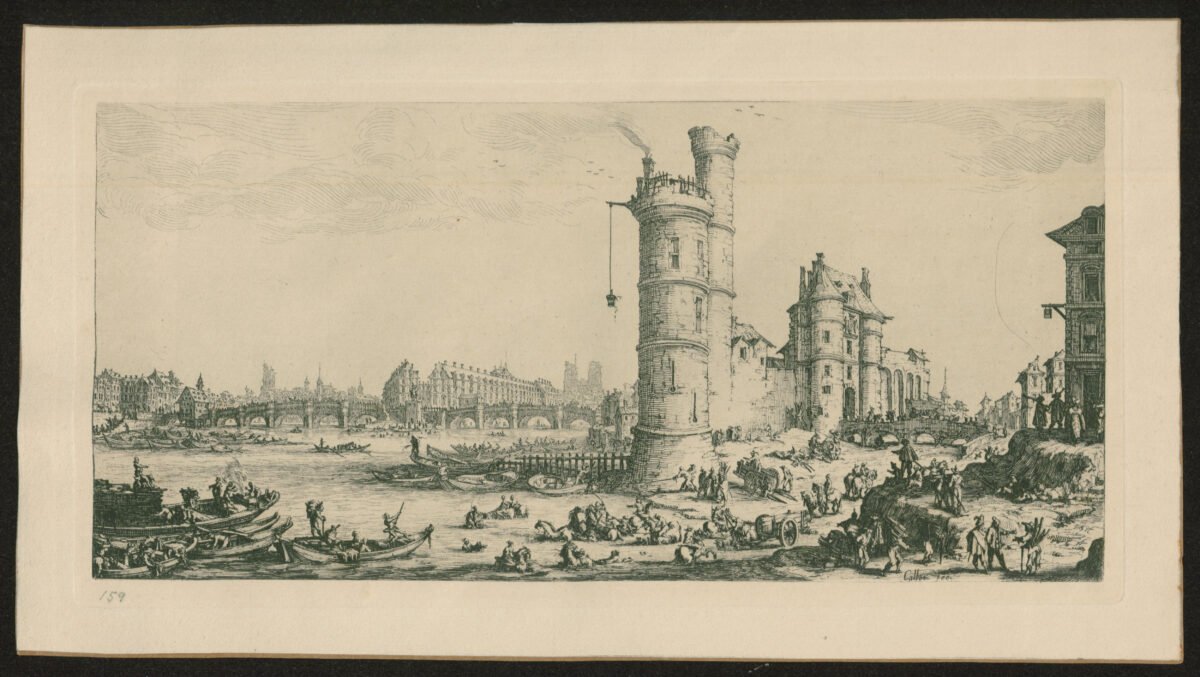 <span class="numbwork">1041</span > <span class="bullwork">•</span > Vista de la torre Nesle y el Point Neuf (París) - Image 2