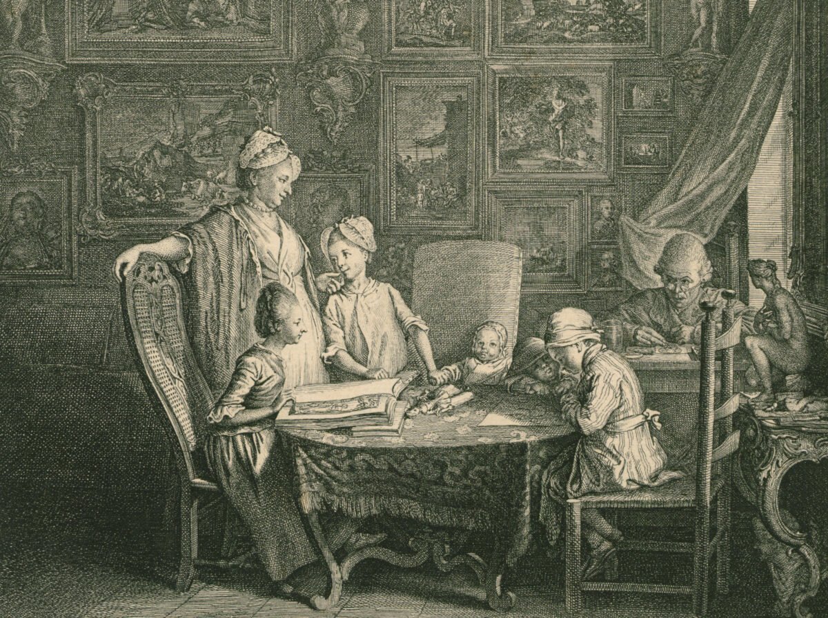 <span class="numbwork">1042</span > <span class="bullwork">•</span > Gabinete de un pintor (Retrato de familia de un artista)