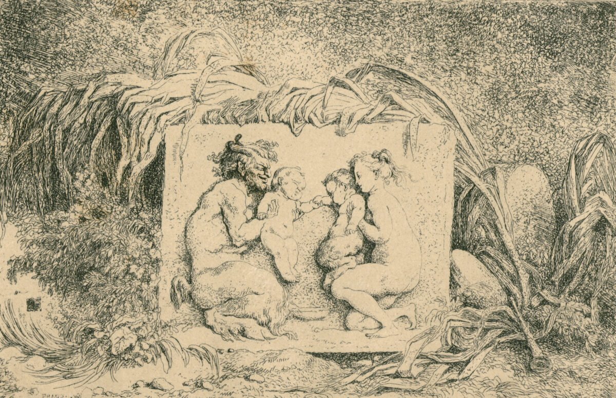 <span class="numbwork">1051</span > <span class="bullwork">•</span > La familia del sátiro