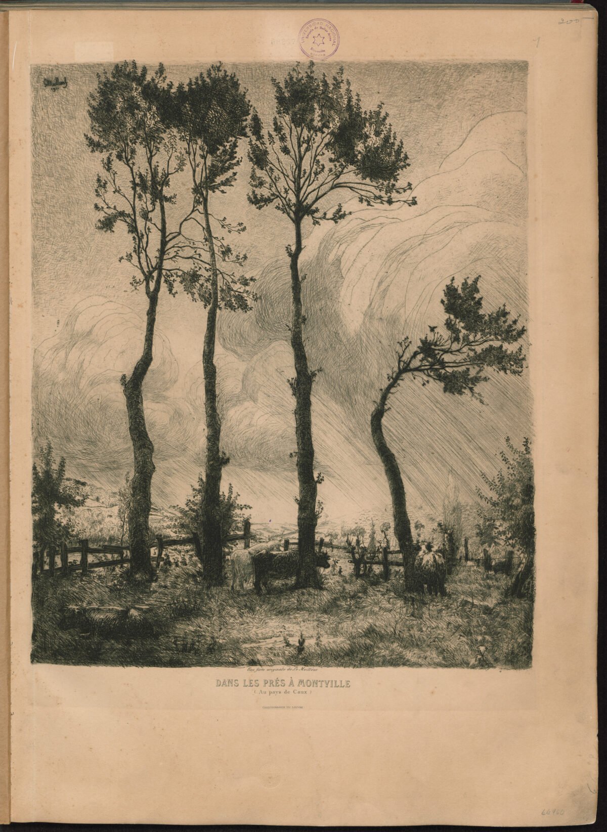 <span class="numbwork">1060</span > <span class="bullwork">•</span > Los prados de Montville (Francia) - Image 2
