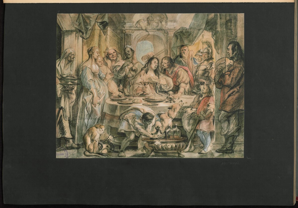 <span class="numbwork">1062</span > <span class="bullwork">•</span > El banquete de Antonio y Cleopatra - Image 2