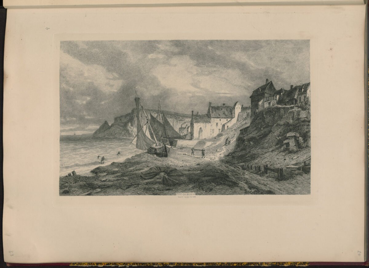 <span class="numbwork">1073</span > <span class="bullwork">•</span > Vista del Puerto de Bessin (Francia) - Image 2