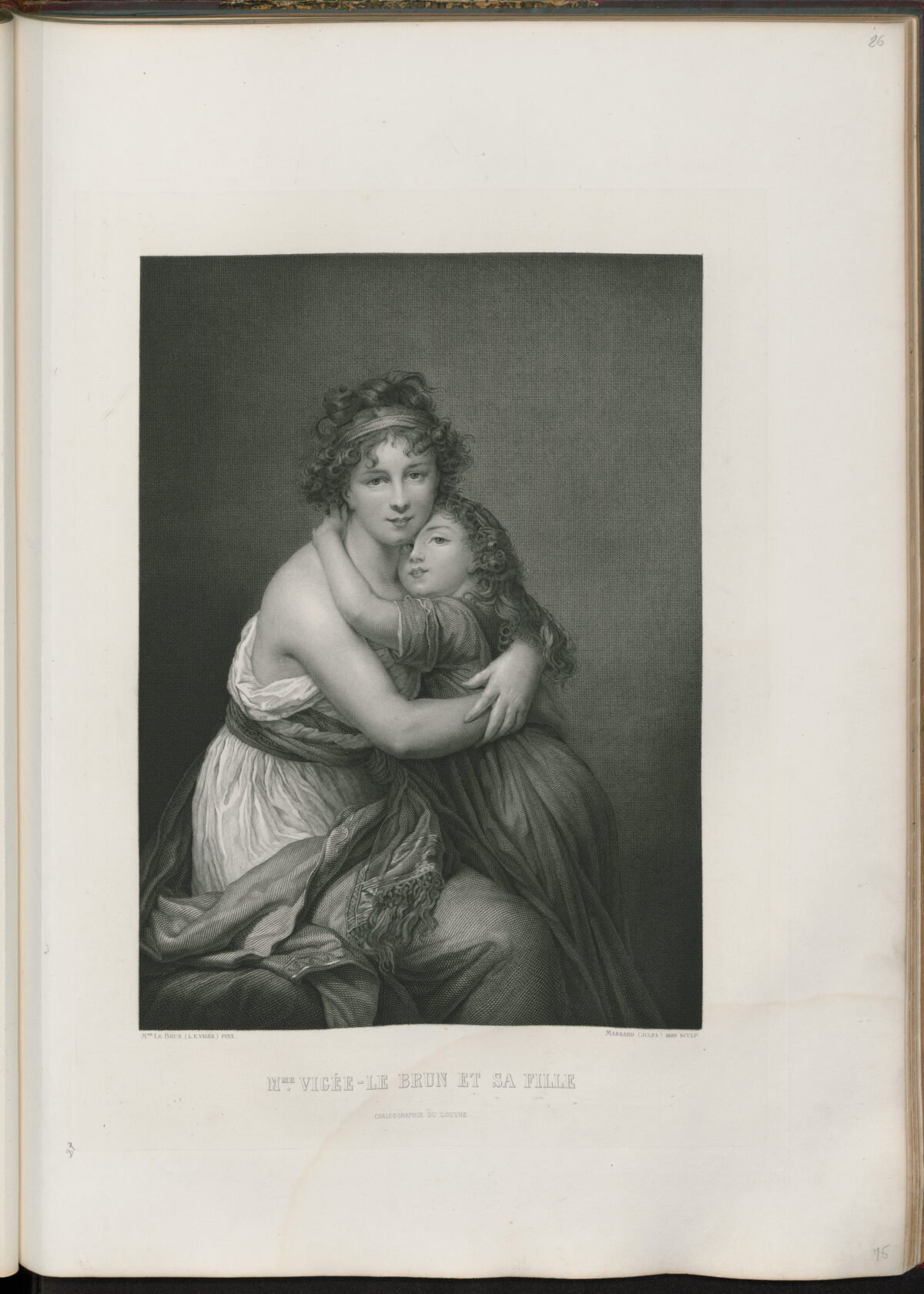 <span class="numbwork">1085</span > <span class="bullwork">•</span > Marie Louise Elisabeth Vigée Le Brun y su hija - Image 2