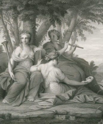 <span class="numbwork">1087</span > <span class="bullwork">•</span > Las musas Clío, Euterpe y Talía
