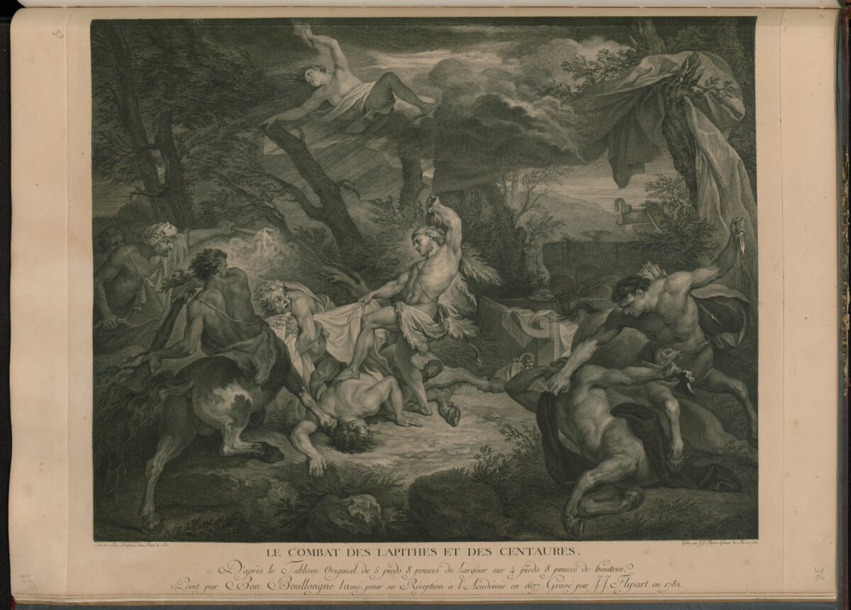 <span class="numbwork">1091</span > <span class="bullwork">•</span > El combate de los lapitas y los centauros - Image 2