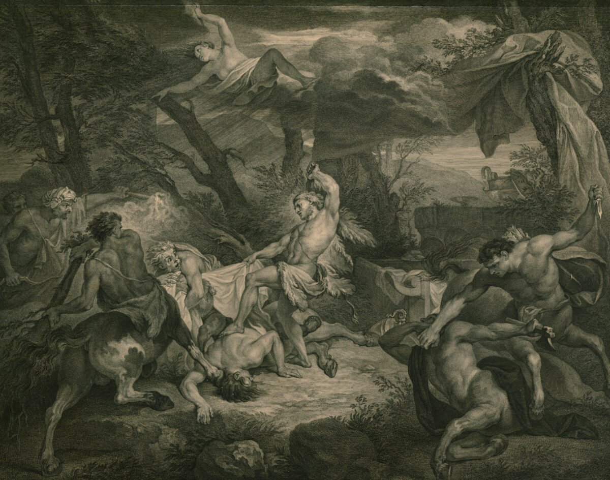 <span class="numbwork">1091</span > <span class="bullwork">•</span > El combate de los lapitas y los centauros
