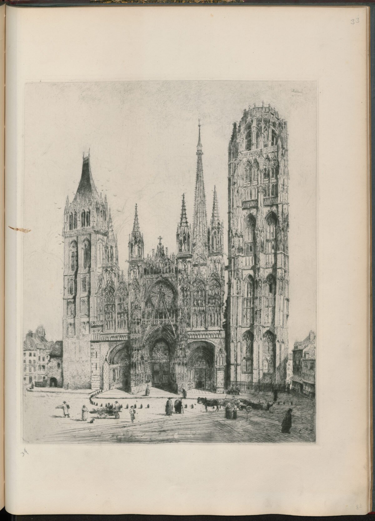 <span class="numbwork">1092</span > <span class="bullwork">•</span > Catedral de Ruán (Cathédrale Notre-Dame de Rouen) - Image 2