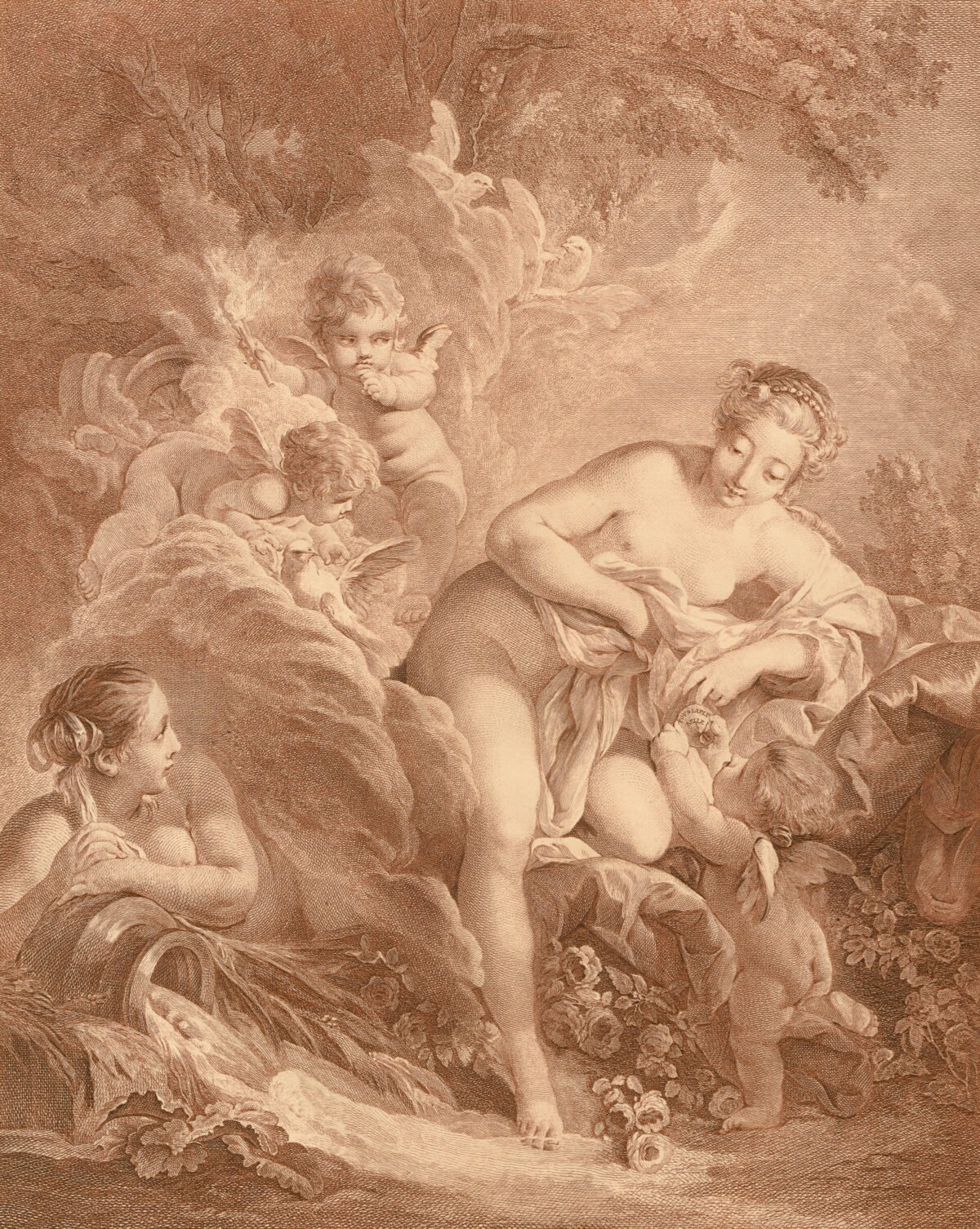 <span class="numbwork">1101</span > <span class="bullwork">•</span > Venus preparándose para el juicio de París