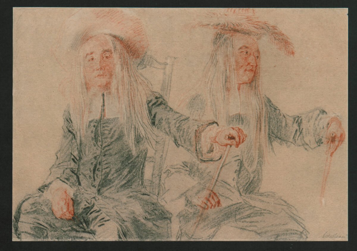 <span class="numbwork">1110</span > <span class="bullwork">•</span > Estudios de retrato de Abbé Pierre-Maurice Haranger - Image 2