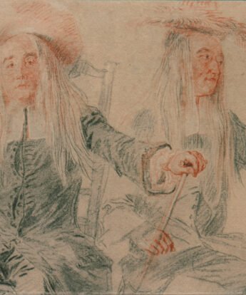 <span class="numbwork">1110</span > <span class="bullwork">•</span > Estudios de retrato de Abbé Pierre-Maurice Haranger