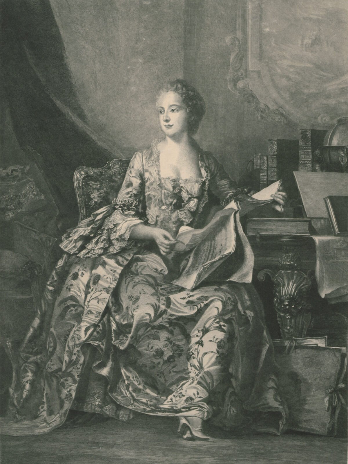 <span class="numbwork">1118</span > <span class="bullwork">•</span > Retrato de Madame Pompadour