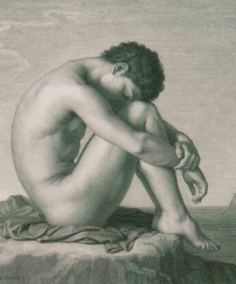 <span class="numbwork">1124</span > <span class="bullwork">•</span > Hombre desnudo sentado
