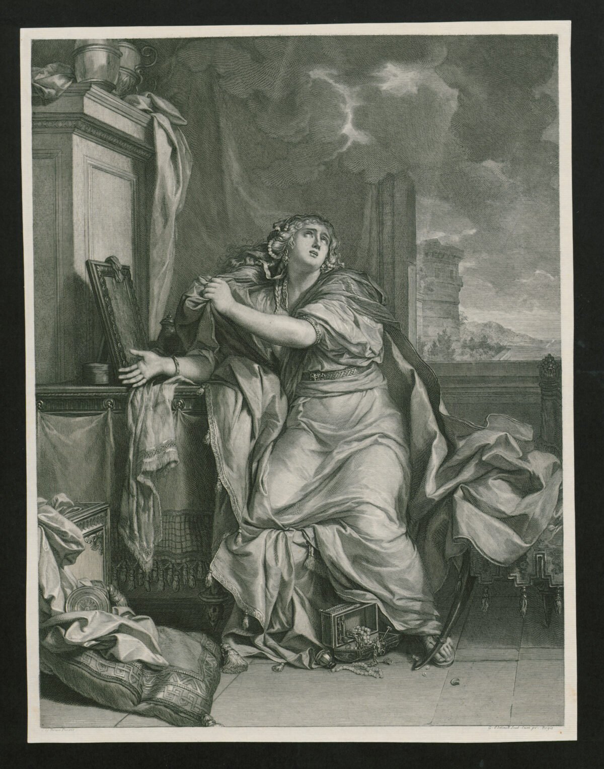 <span class="numbwork">1144</span > <span class="bullwork">•</span > María Magdalena renuncia a las vanidades mundanas - Image 2